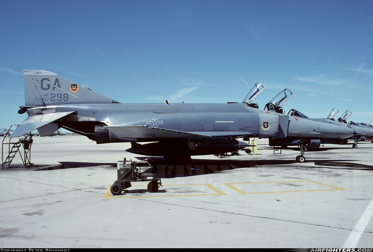 USA - Air Force McDonnell Douglas F-4E Phantom II 67-0298 at Victorville - Southern California Logistics (Int.) (George AFB) (VCV), USA