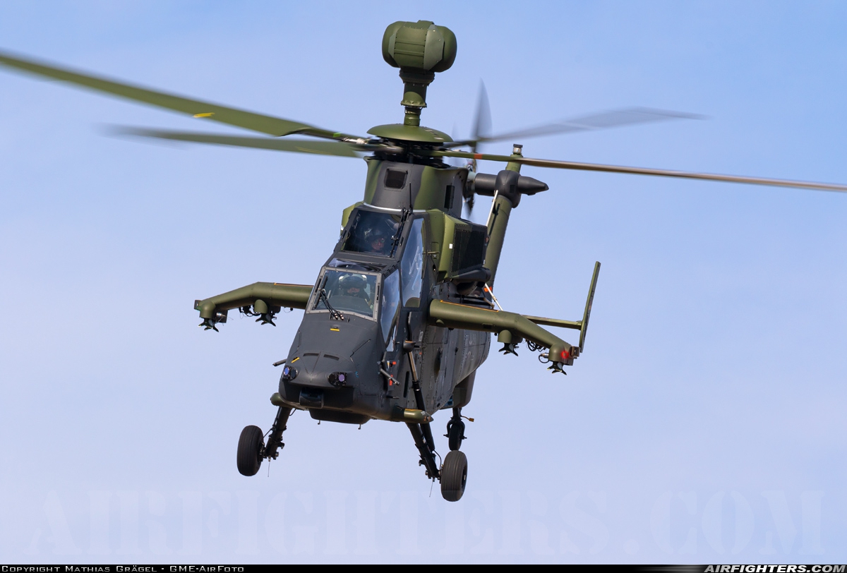 Germany - Army Eurocopter EC-665 Tiger UHT 74+62 at Donauwörth (EDPR), Germany