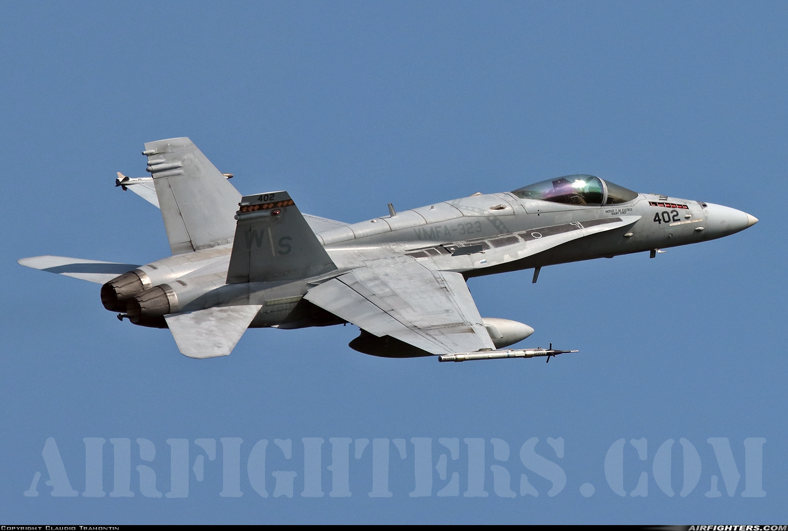 USA - Marines McDonnell Douglas F/A-18C Hornet 165402 at Aviano (- Pagliano e Gori) (AVB / LIPA), Italy