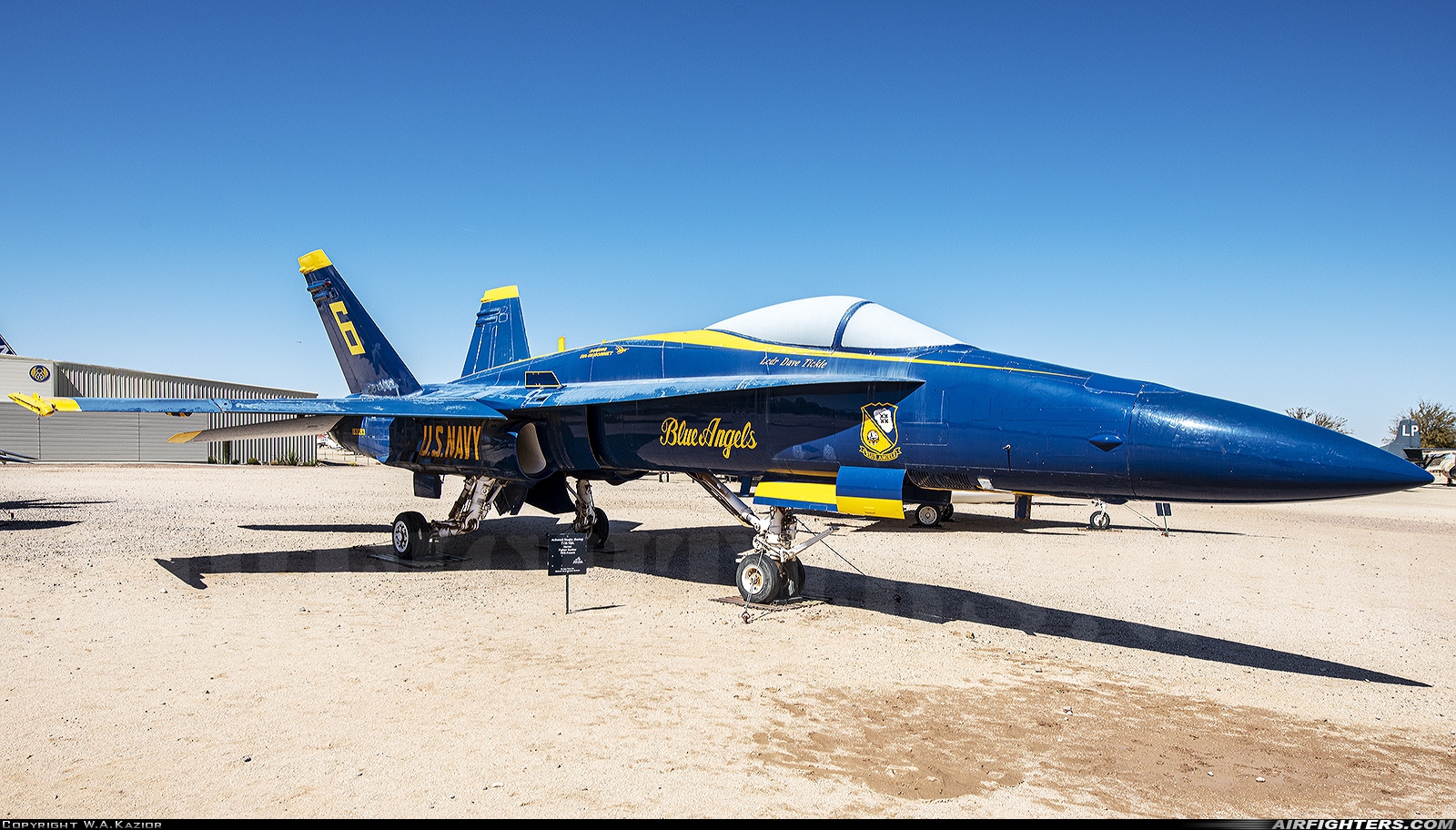 USA - Navy McDonnell Douglas F/A-18A Hornet 163093 at Tucson - Pima Air and Space Museum, USA