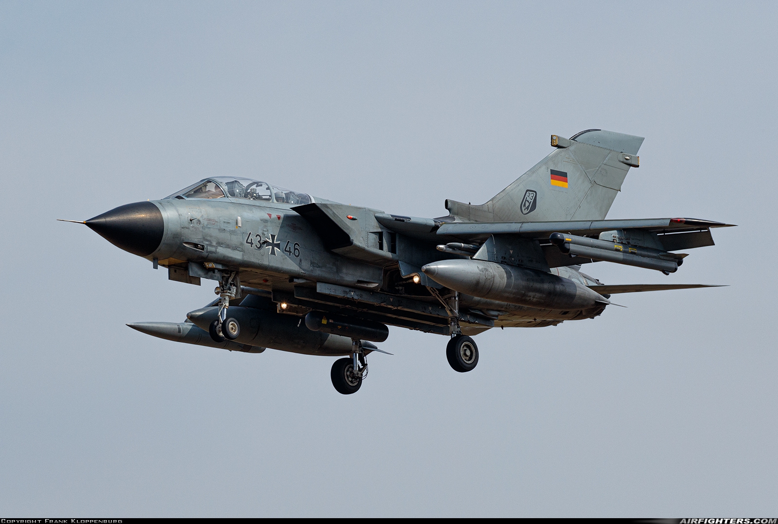 Germany - Air Force Panavia Tornado IDS 43+46 at Norvenich (ETNN), Germany