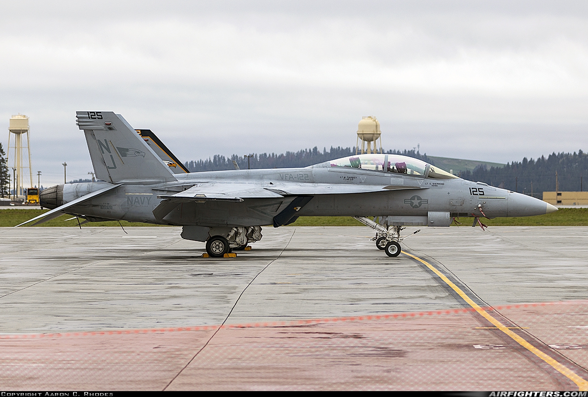 USA - Navy Boeing F/A-18F Super Hornet 165928 at Spokane - Fairchild AFB (KSKA), USA
