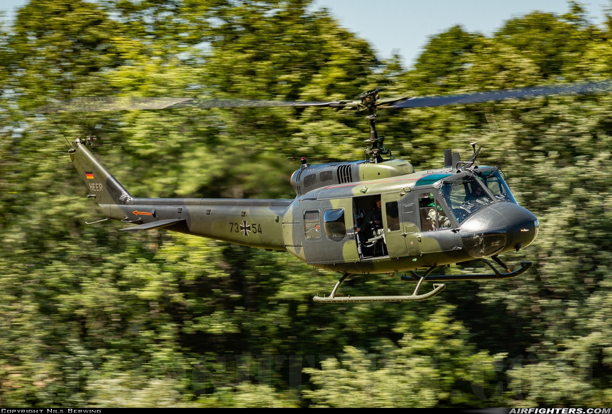 Germany - Army Bell UH-1D Iroquois (205) 73+54 at Off-Airport - Manching, Germany