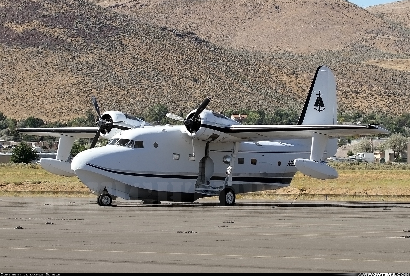 Private Grumman HU-16C Albatross N888AC at Carson City - Carson Airport (CSN / KCXP), USA