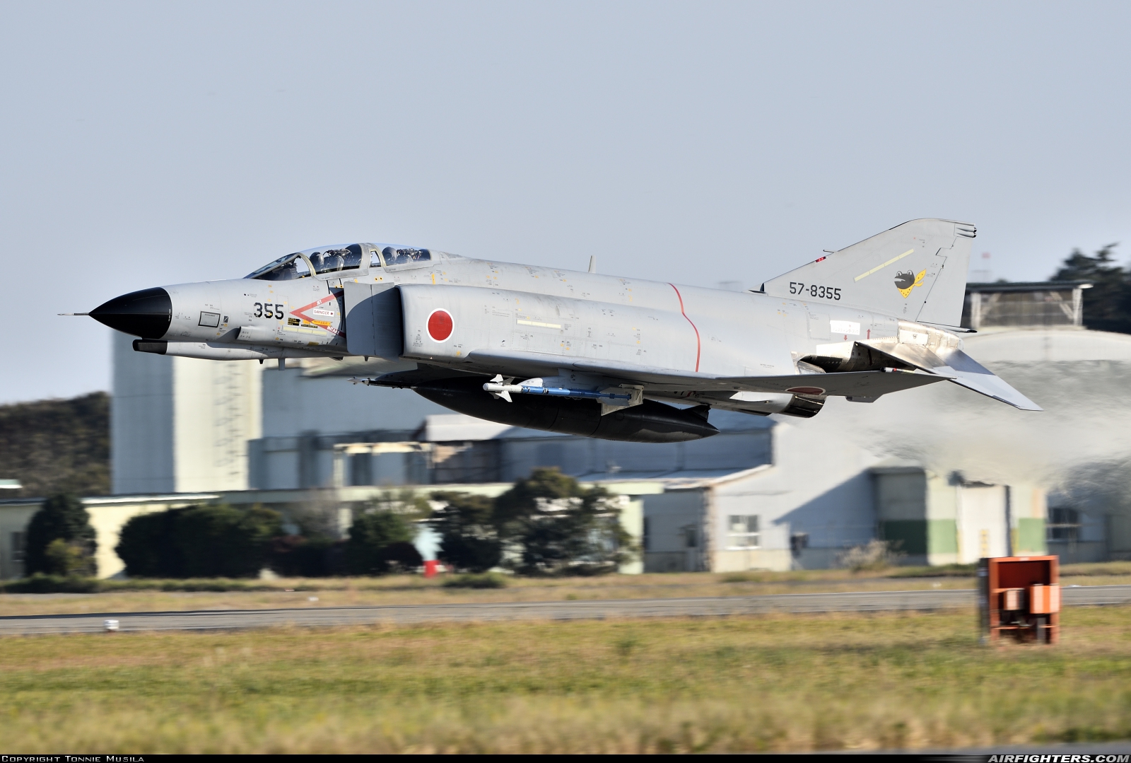Japan - Air Force McDonnell Douglas F-4EJ Phantom II 57-8355 at Hyakuri (RJAH), Japan