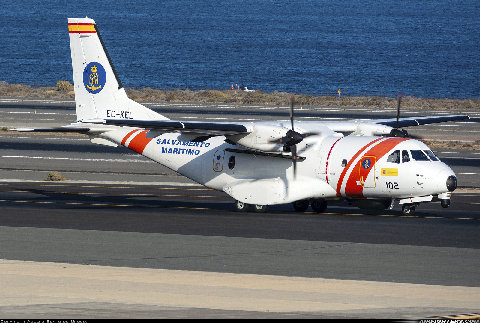 Spain - Maritime Safety and Rescue Agency CASA CN235-300MPA Persuader EC-KEL at Gran Canaria (- Las Palmas / Gando) (LPA / GCLP), Spain