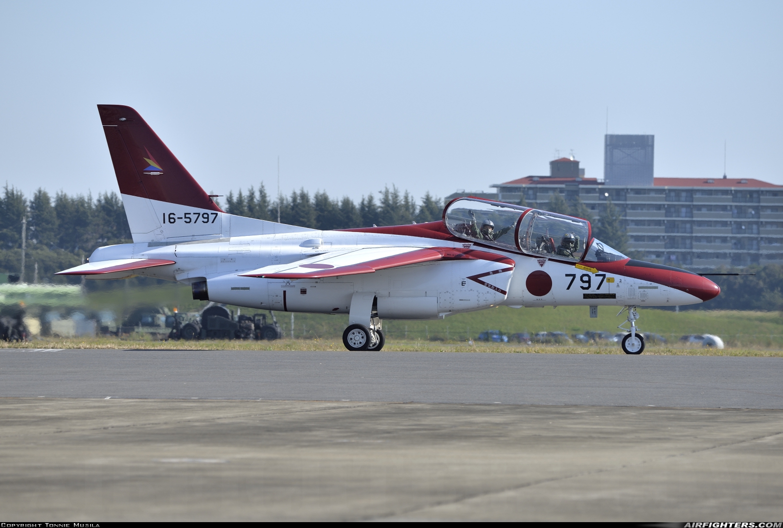 Japan - Air Force Kawasaki T-4 16-5797 at Iruma (RJTJ), Japan