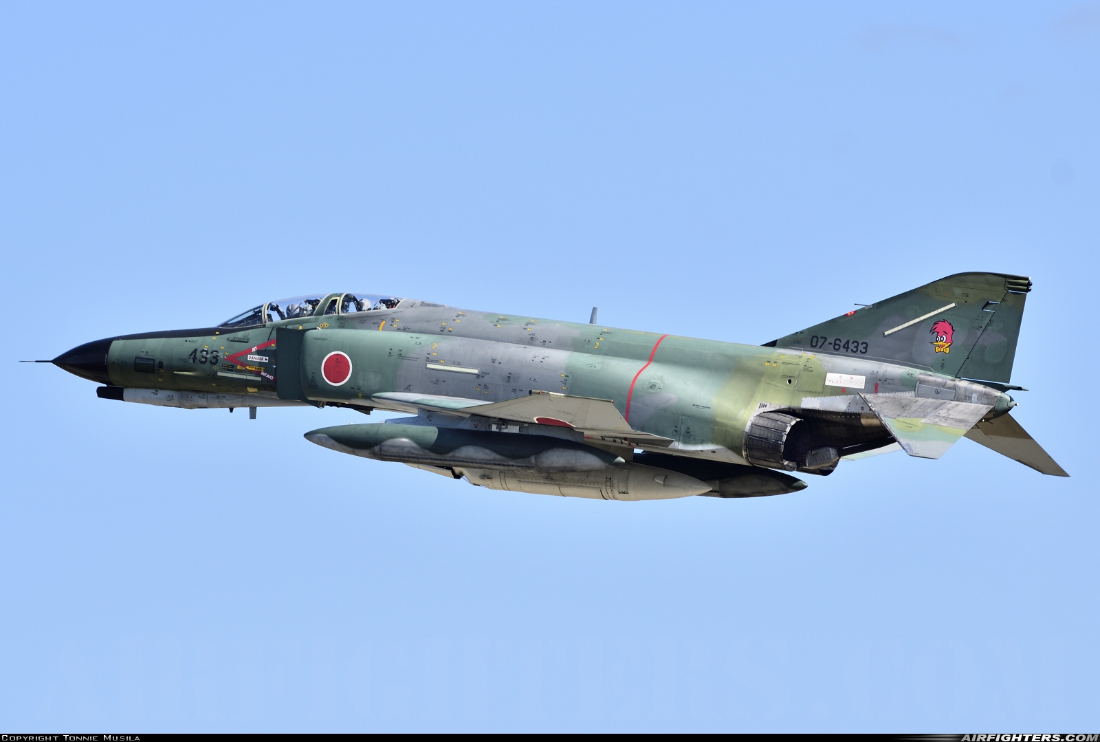 Japan - Air Force McDonnell Douglas RF-4EJ Phantom II 07-6433 at Hyakuri (RJAH), Japan