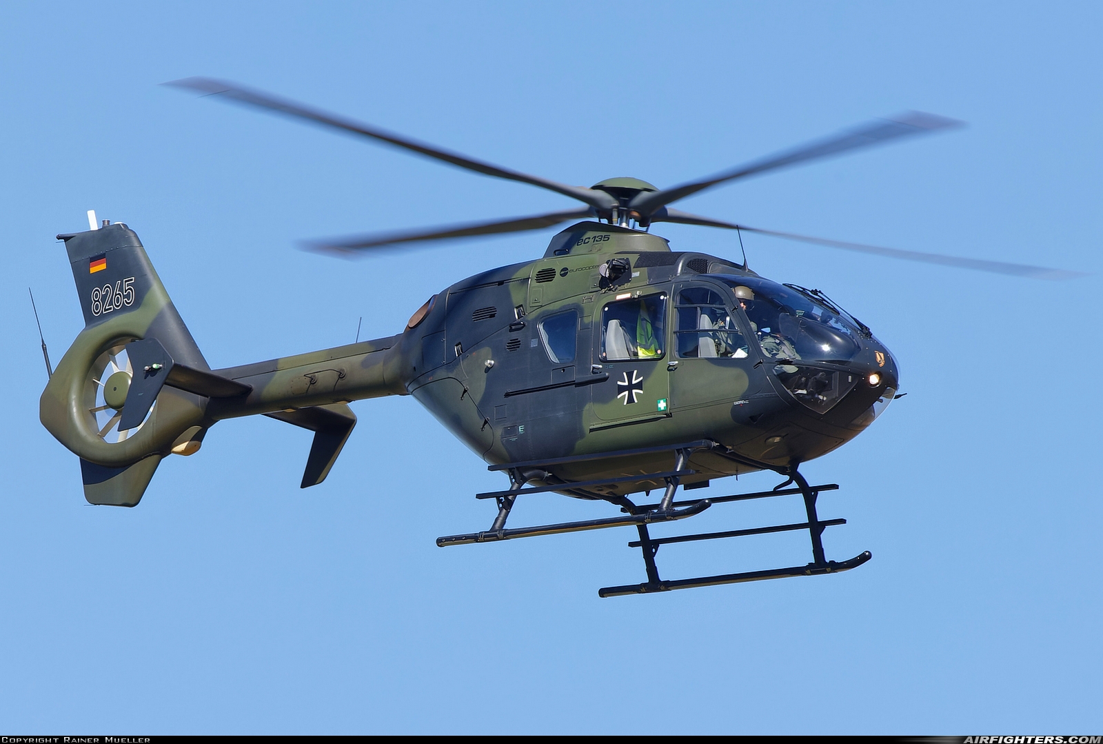 Germany - Army Eurocopter EC-135T1 82+65 at Wunstorf (ETNW), Germany