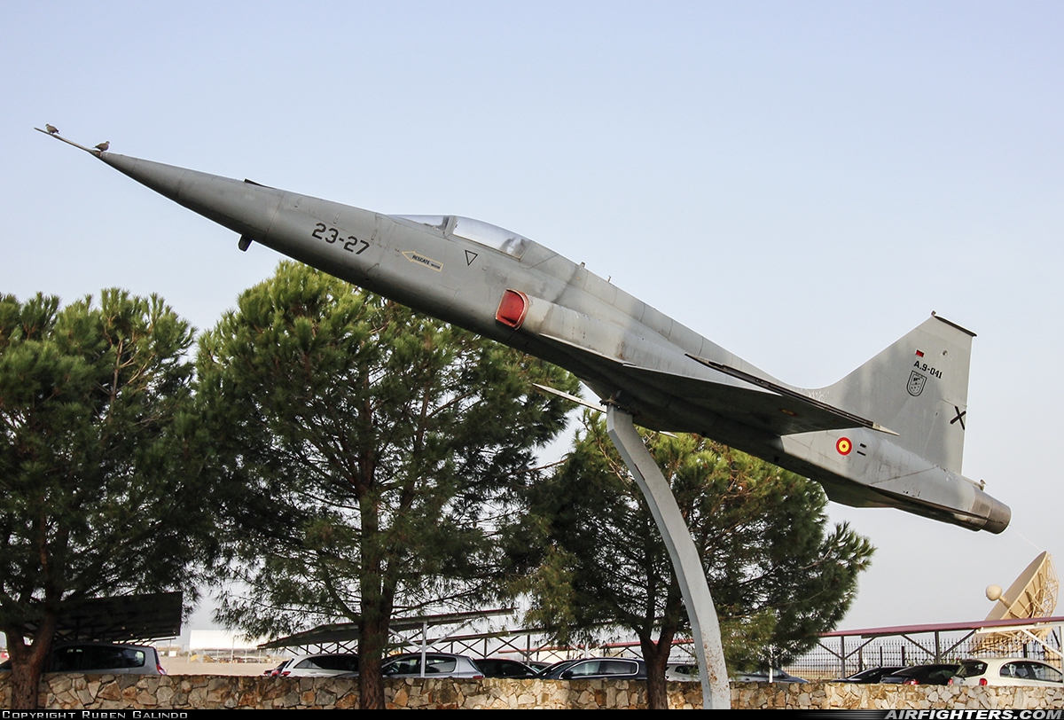Spain - Air Force Northrop SF-5A Freedom Fighter A.9-041 at Badajoz - Talavera la Real (BJZ / LEBZ), Spain