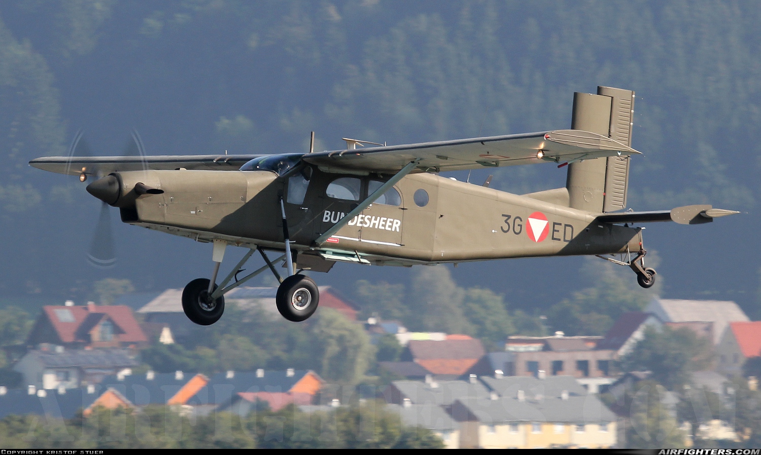 Austria - Air Force Pilatus PC-6/B2-H2 Turbo Porter 3G-ED at Zeltweg (LOXZ), Austria