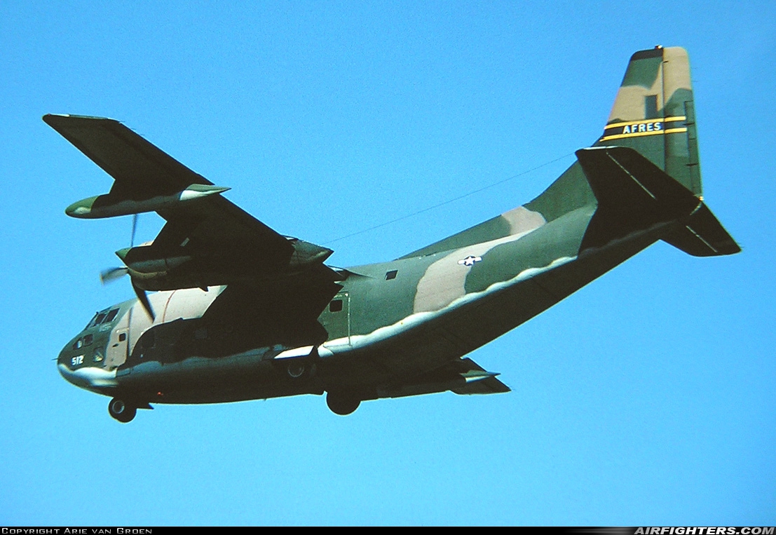 USA - Air Force Fairchild C-123K Provider 55-4512 at Ramstein (- Landstuhl) (RMS / ETAR), Germany