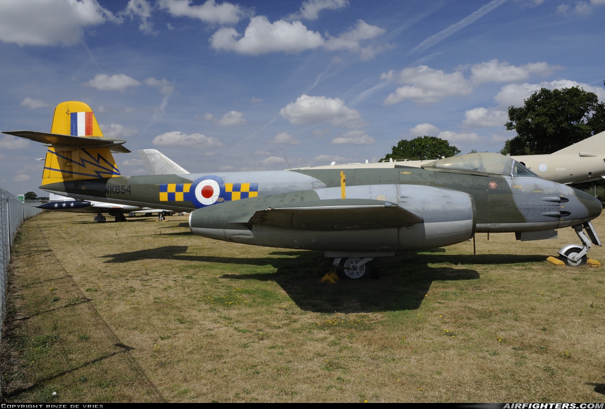 UK - Air Force Gloster Meteor F.8 WK654 at Norwich - Horsham St. Faith (NWI / EGSH), UK