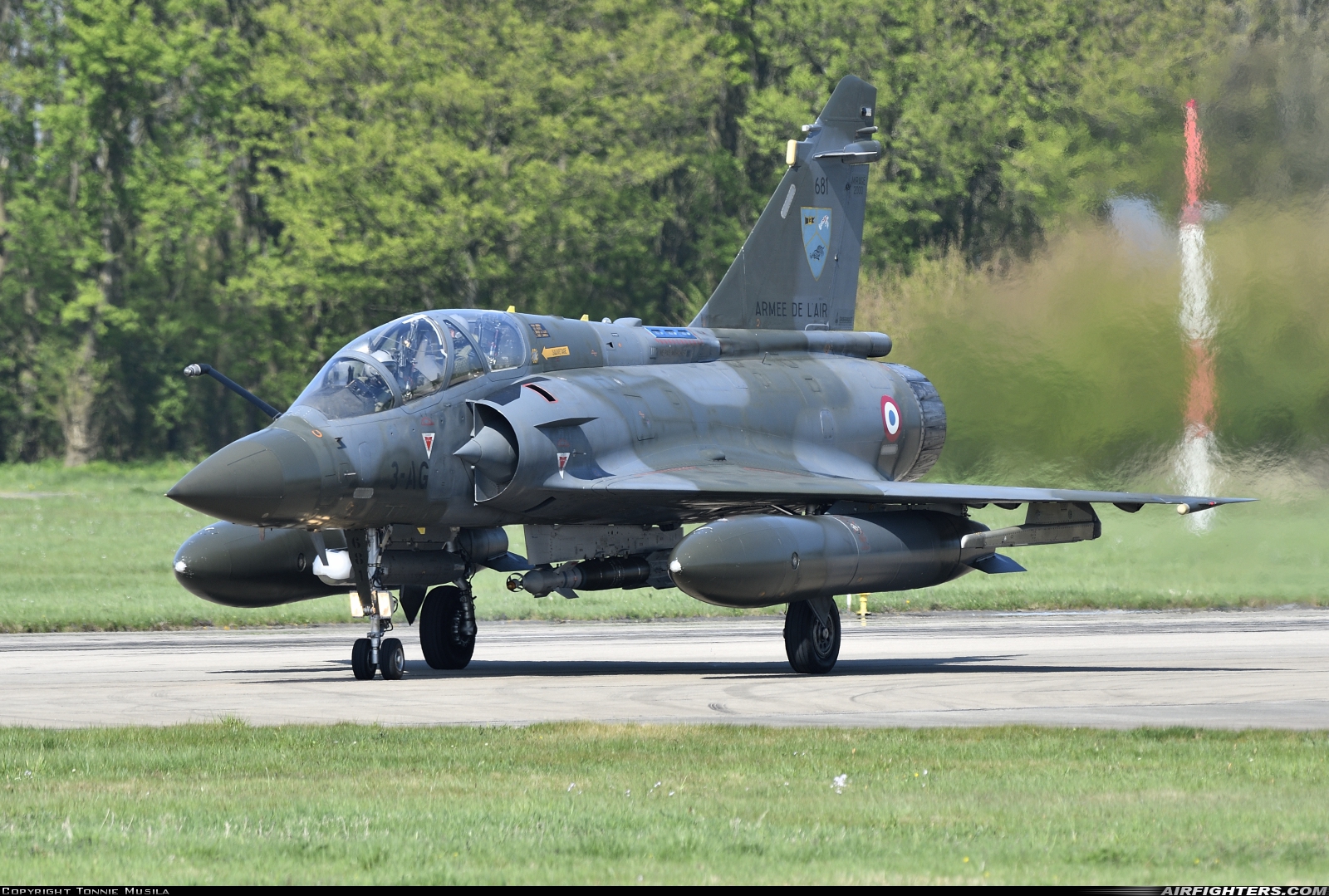 France - Air Force Dassault Mirage 2000D 681 at Leeuwarden (LWR / EHLW), Netherlands