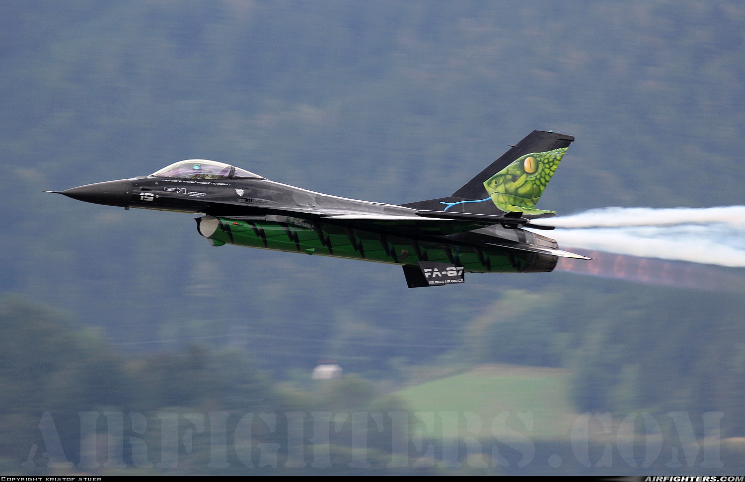 Belgium - Air Force General Dynamics F-16AM Fighting Falcon FA-87 at Zeltweg (LOXZ), Austria