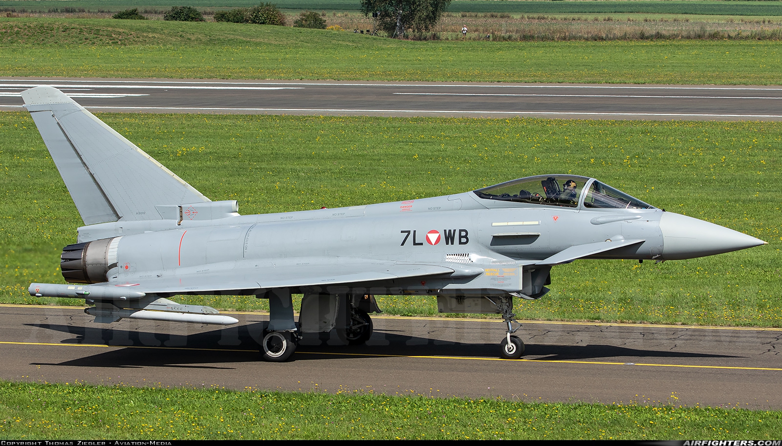 Austria - Air Force Eurofighter EF-2000 Typhoon S 7L-WB at Zeltweg (LOXZ), Austria