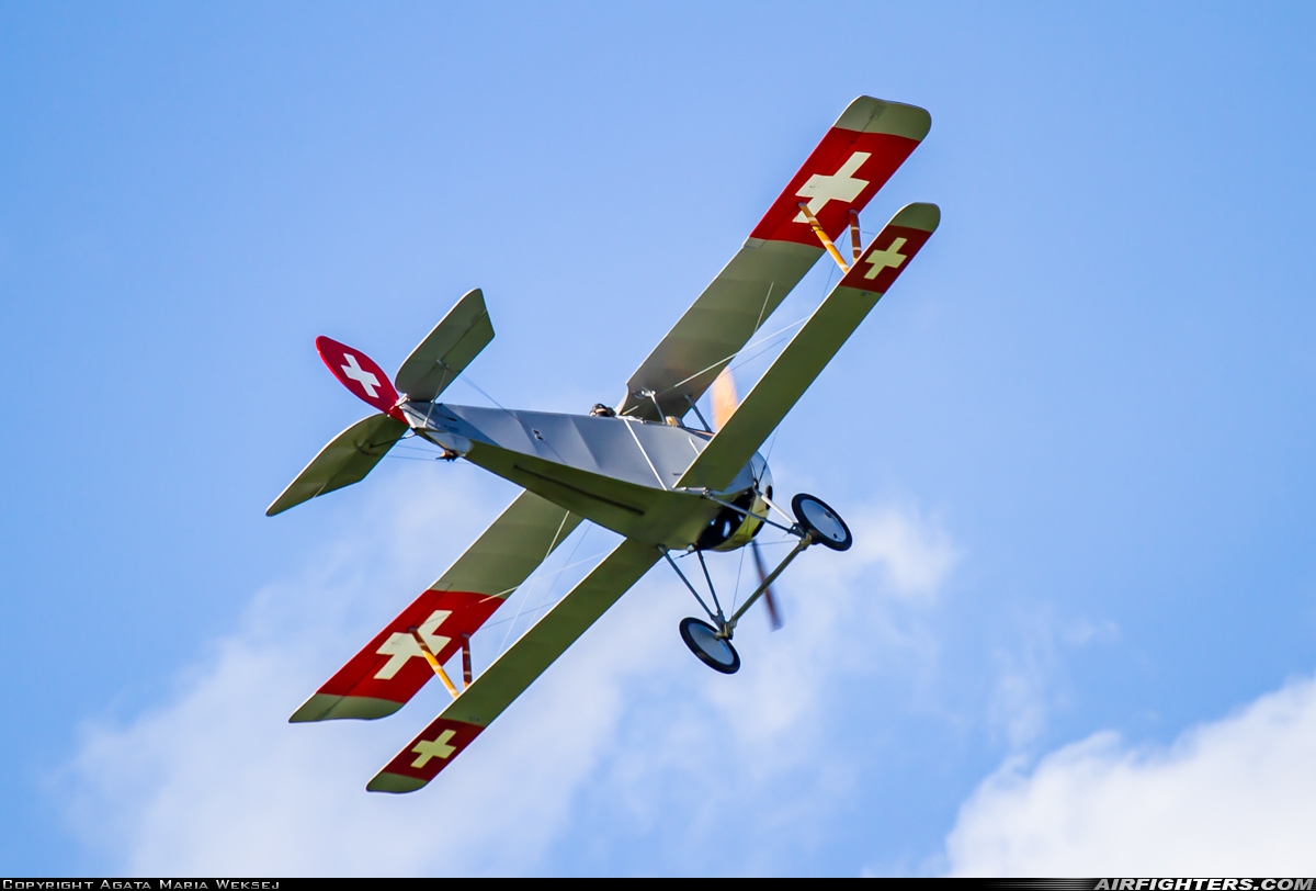 Private - Nieuport Memorial Flyers Nieuport 23C.1 (Replica) HB-RNA at Langenthal - Bleienbach (LSPL), Switzerland