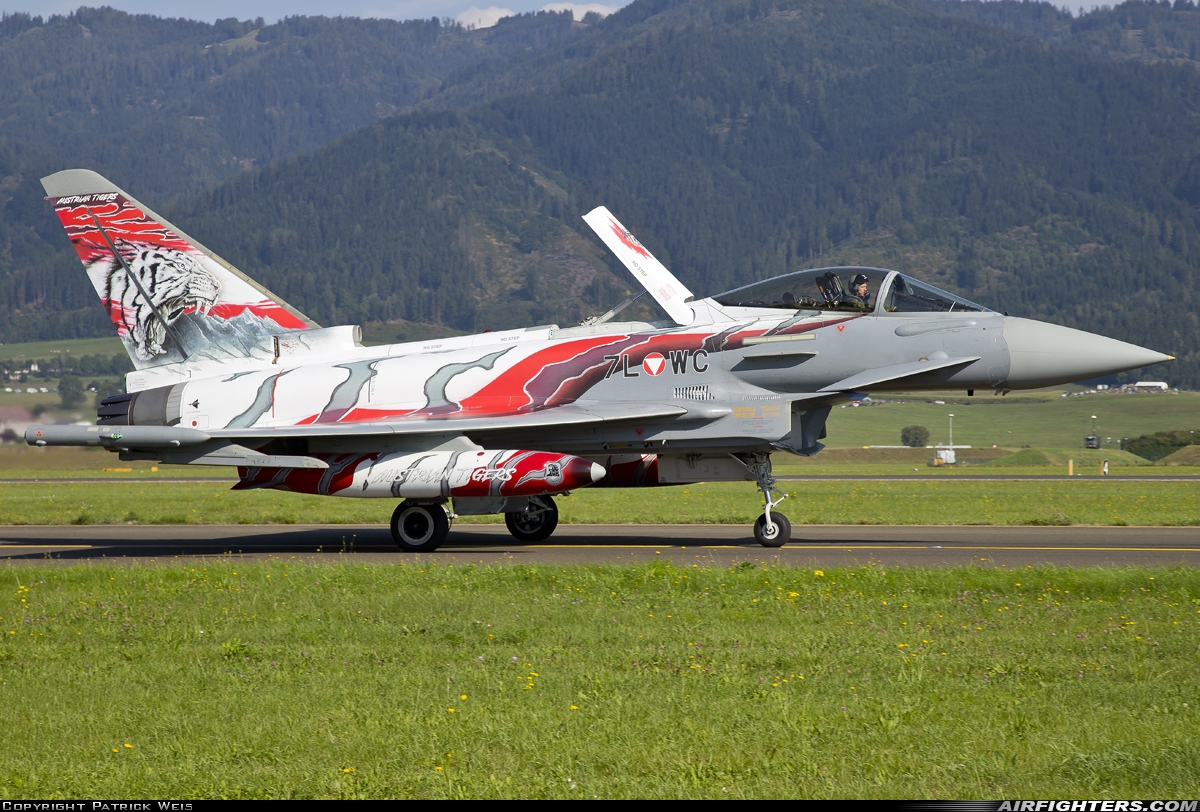 Austria - Air Force Eurofighter EF-2000 Typhoon S 7L-WC at Zeltweg (LOXZ), Austria