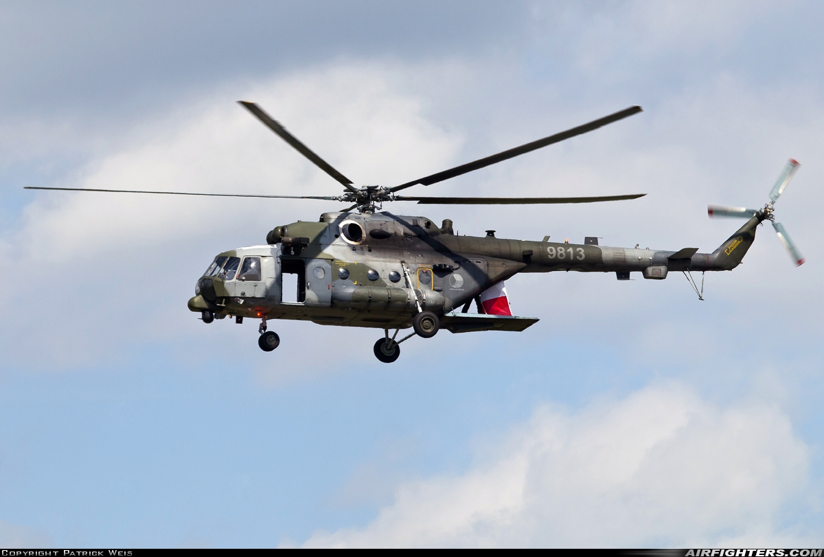 Czech Republic - Air Force Mil Mi-171Sh 9813 at Zeltweg (LOXZ), Austria