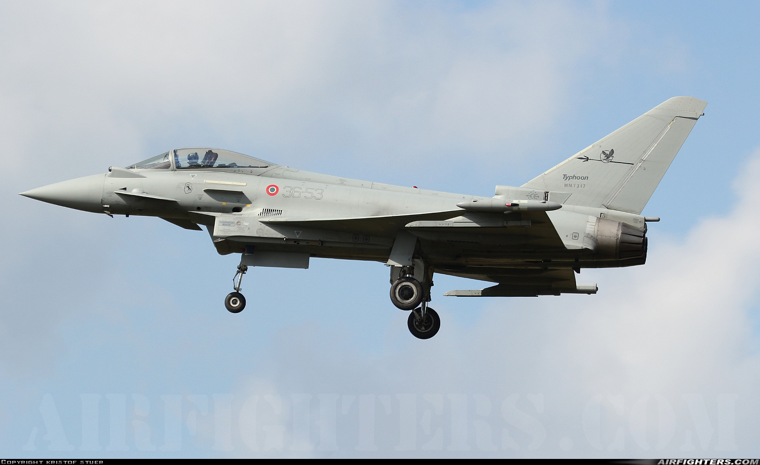 Italy - Air Force Eurofighter F-2000A Typhoon (EF-2000S) MM7347 at Kleine Brogel (EBBL), Belgium