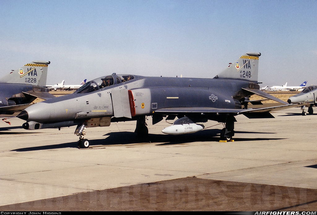 USA - Air Force McDonnell Douglas F-4G Phantom II 69-0248 at Mojave (MHV), USA