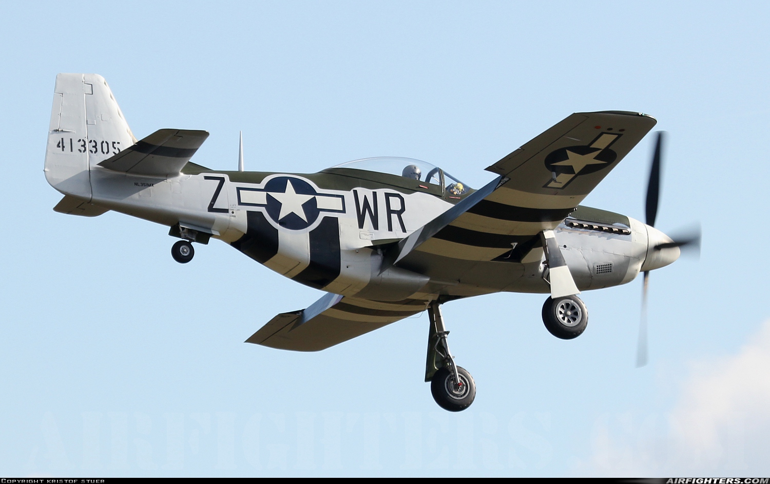 Private - Comanche Fighters LLC North American P-51D Mustang NL351MX at Kleine Brogel (EBBL), Belgium
