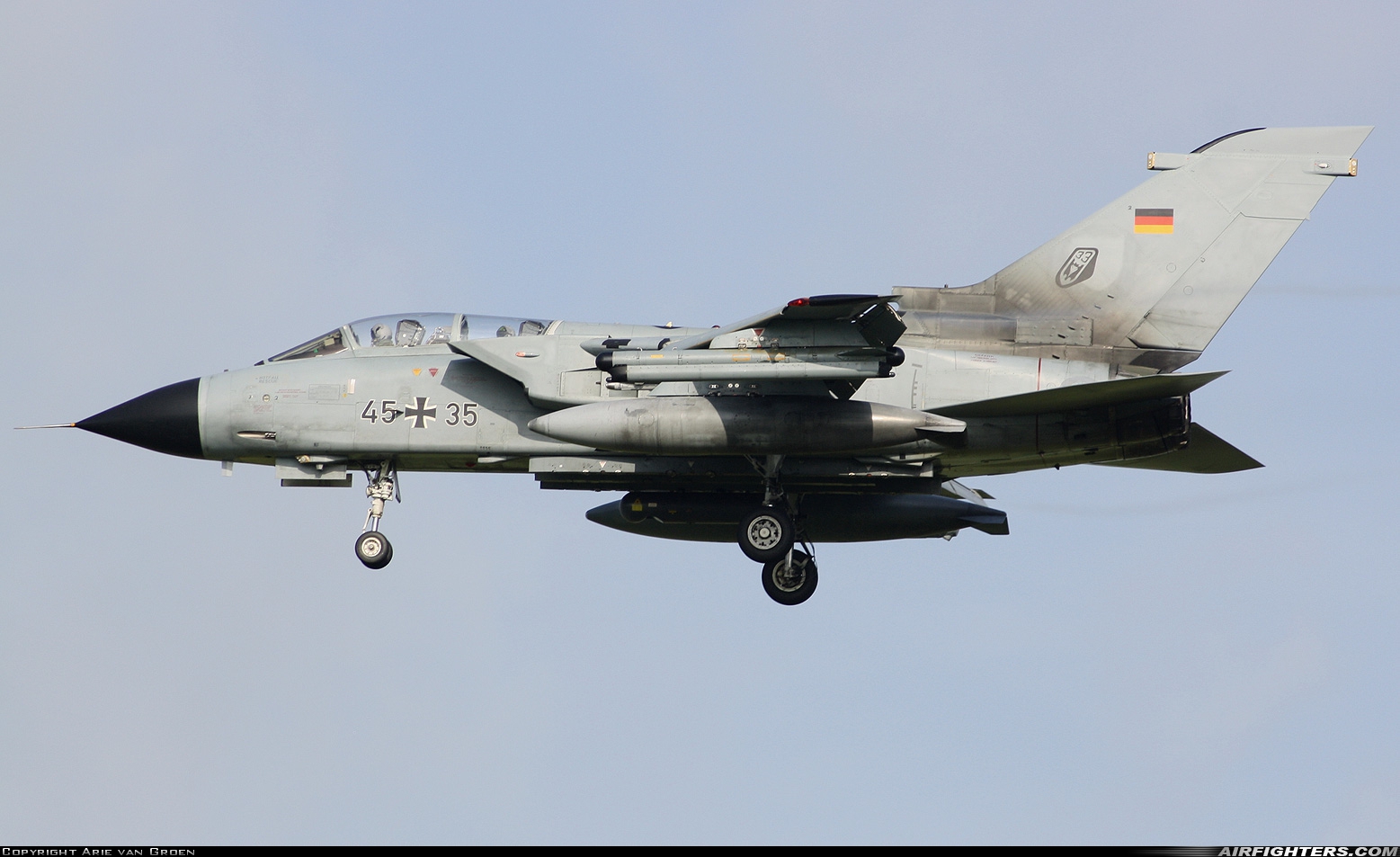 Germany - Air Force Panavia Tornado IDS 45+35 at Leeuwarden (LWR / EHLW), Netherlands