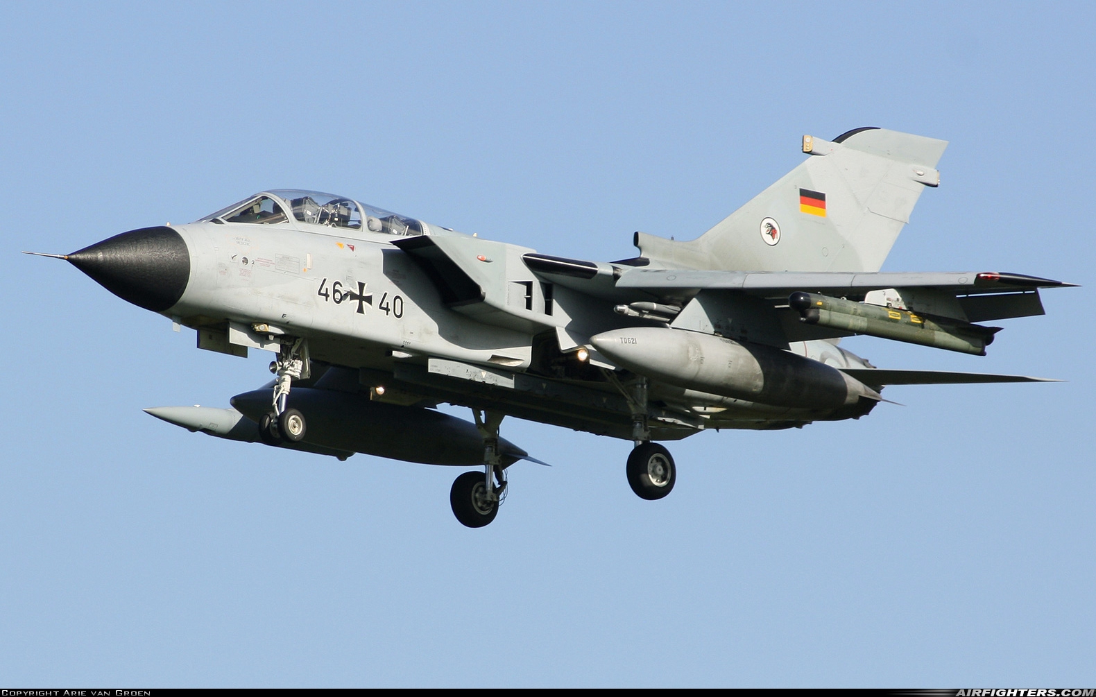 Germany - Air Force Panavia Tornado ECR 46+40 at Leeuwarden (LWR / EHLW), Netherlands