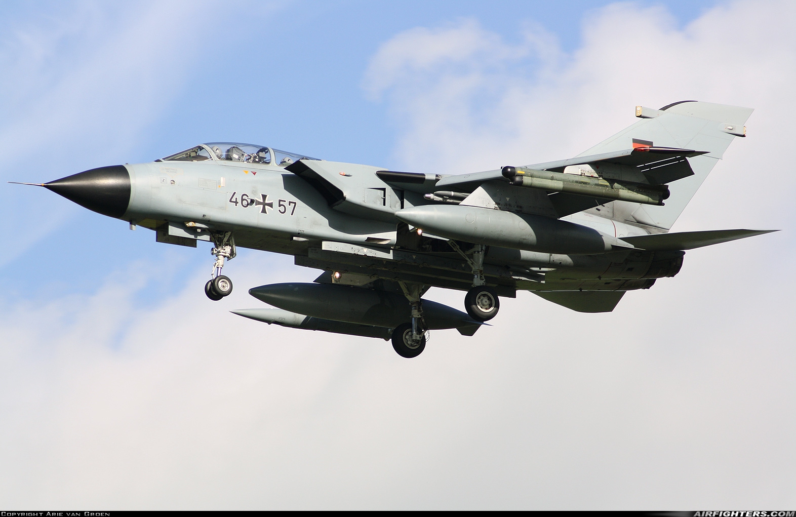 Germany - Air Force Panavia Tornado ECR 46+57 at Leeuwarden (LWR / EHLW), Netherlands