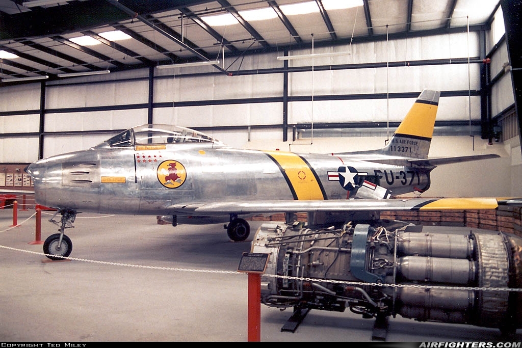 USA - Air Force North American F-86F Sabre 51-13371 at Mesa - Falcon Field (MSC / FFZ), USA