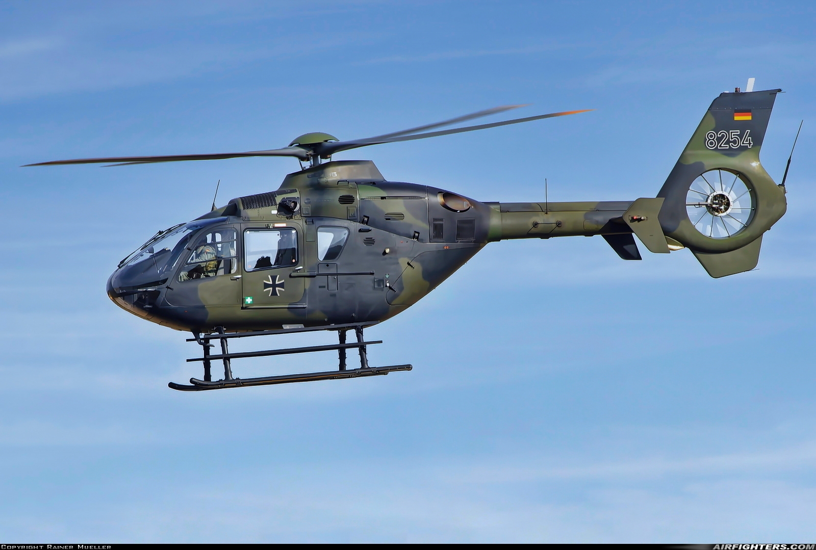 Germany - Army Eurocopter EC-135T1 82+54 at Buckeburg (- Achum) (ETHB), Germany