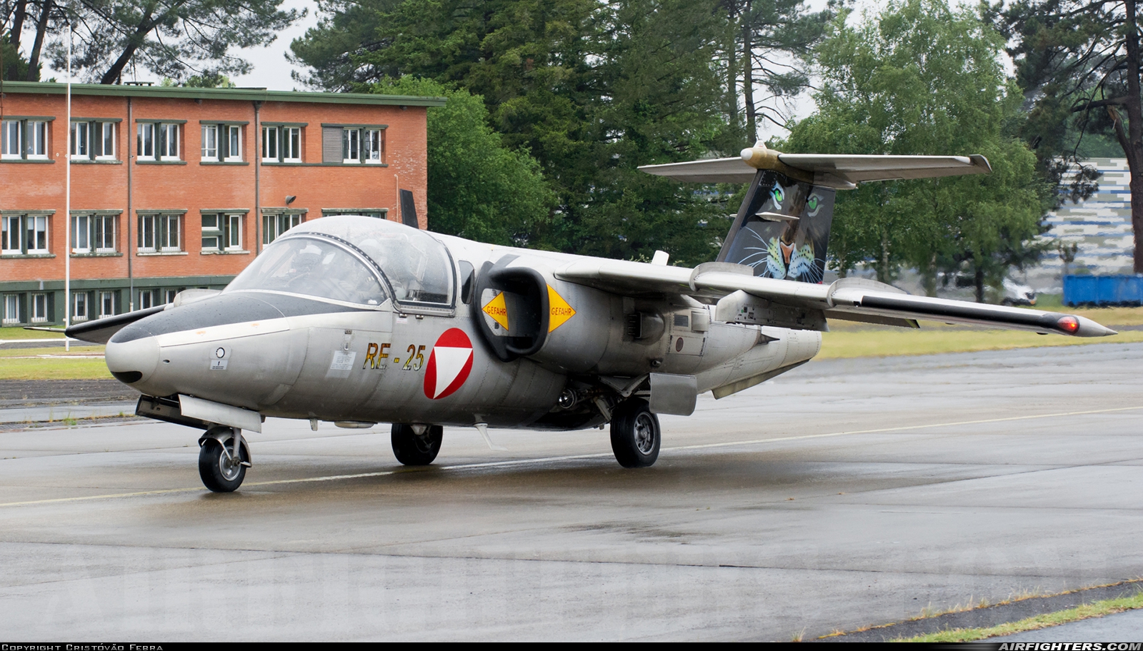 Austria - Air Force Saab 105Oe 1125 at Mont de Marsan (LFBM), France