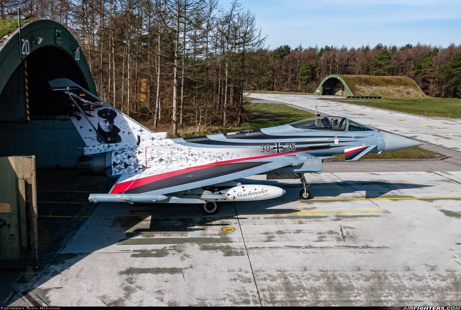Germany - Air Force Eurofighter EF-2000 Typhoon S 30+25 at Wittmundhafen (Wittmund) (ETNT), Germany