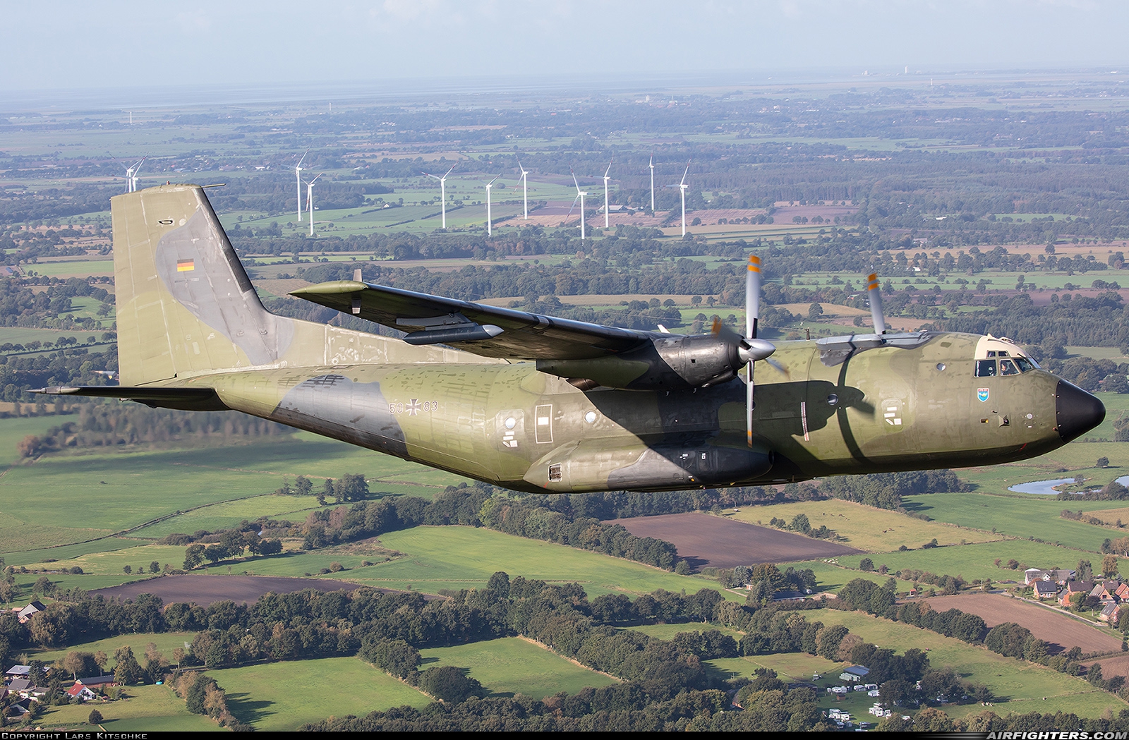 Germany - Air Force Transport Allianz C-160D 50+83 at In Flight, Germany