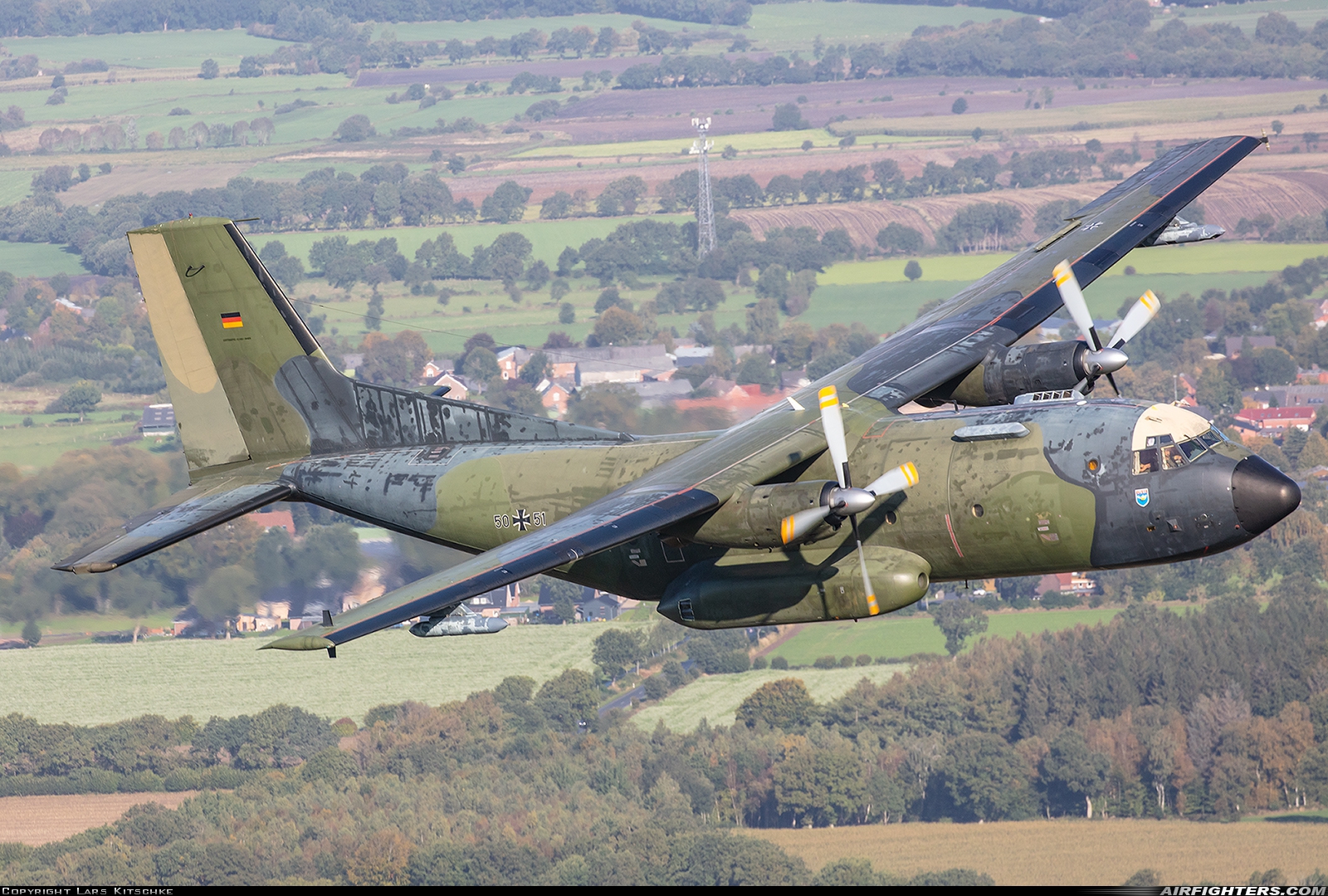 Germany - Air Force Transport Allianz C-160D 50+51 at In Flight, Germany