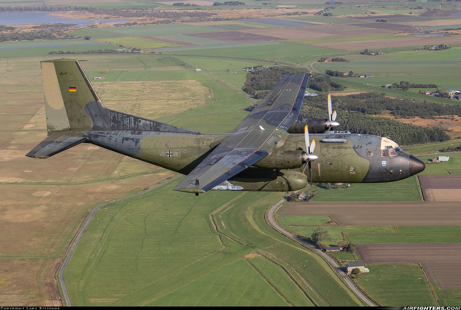 Germany - Air Force Transport Allianz C-160D 50+51 at In Flight, Germany
