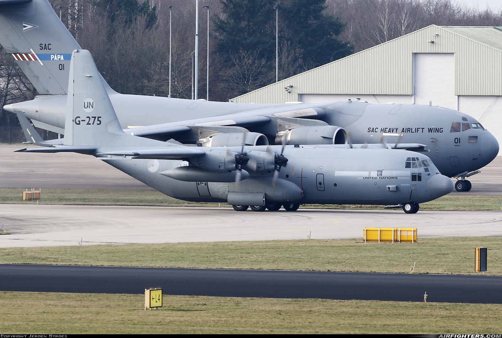 Netherlands - Air Force Lockheed C-130H-30 Hercules (L-382) G-275 at Amsterdam - Schiphol (AMS / EHAM), Netherlands