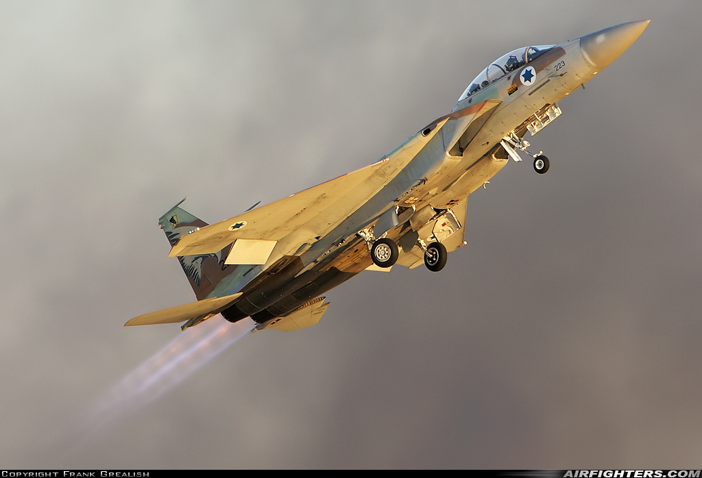 Israel - Air Force McDonnell Douglas F-15I Ra'am 223 at Beersheba - Hatzerim (LLHB), Israel