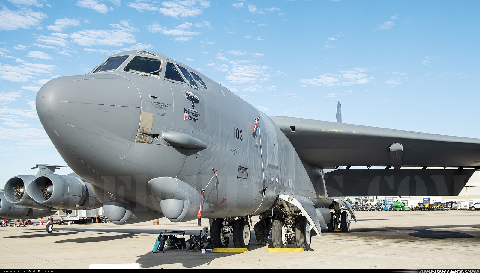 USA - Air Force Boeing B-52H Stratofortress 61-0031 at San Diego - Miramar MCAS (NAS) / Mitscher Field (NKX / KNKX), USA