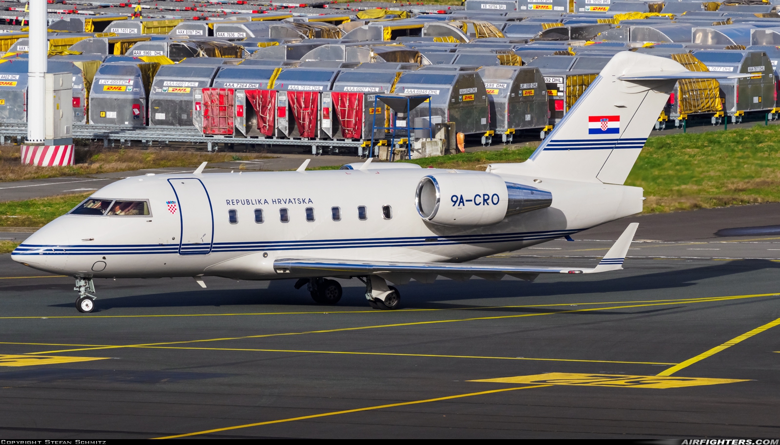 Croatia - Government Canadair CL-600-2B16 Challenger 604 9A-CRO at Brussels - National (Zaventem) / Melsbroek (BRU / EBBR / EBMB), Belgium