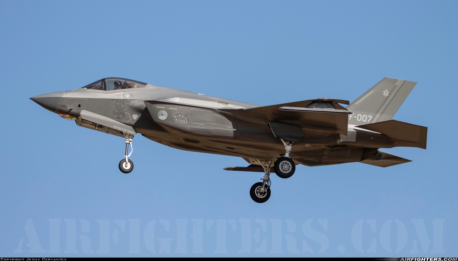 Netherlands - Air Force Lockheed Martin F-35A Lightning II F-007 at Glendale (Phoenix) - Luke AFB (LUF / KLUF), USA