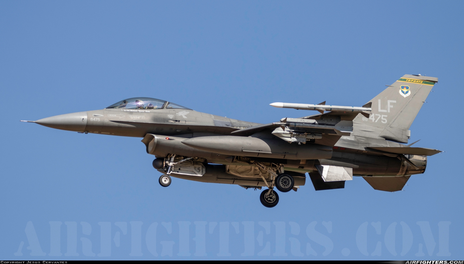 USA - Air Force General Dynamics F-16C Fighting Falcon 88-0475 at Glendale (Phoenix) - Luke AFB (LUF / KLUF), USA