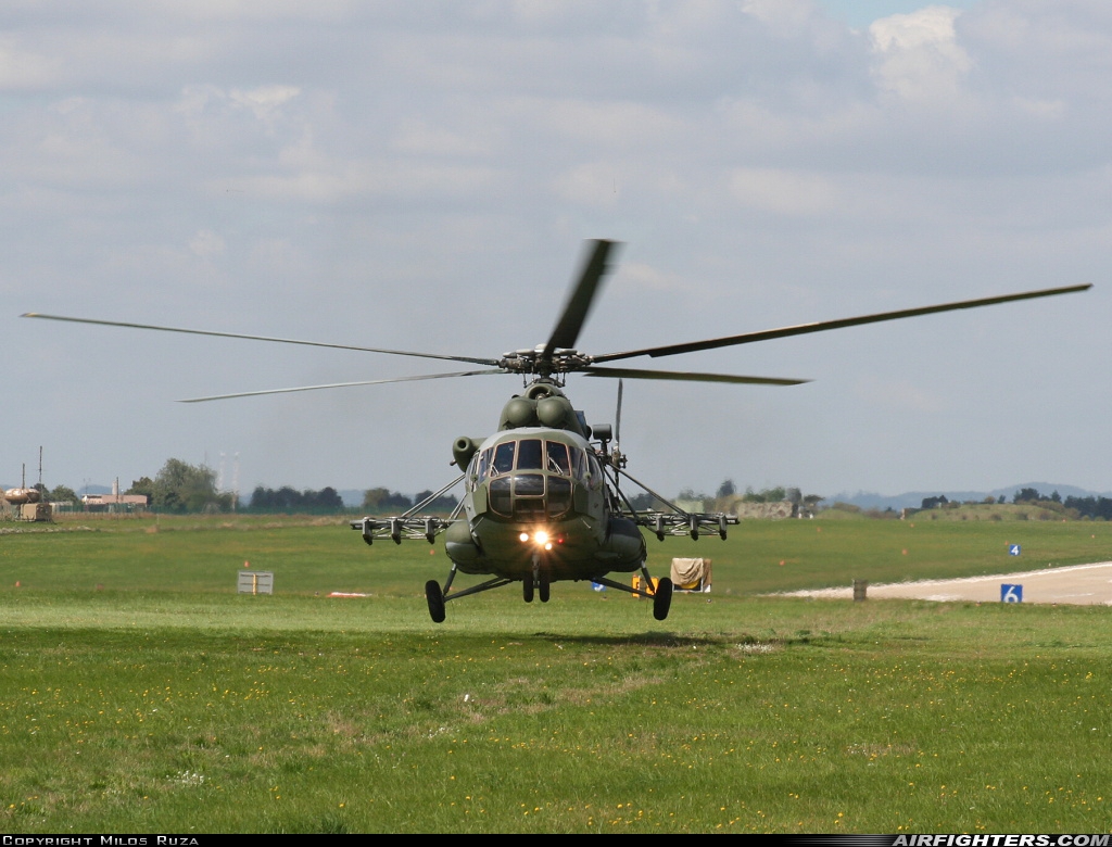 Czech Republic - Air Force Mil Mi-171Sh 9774 at Namest nad Oslavou (LKNA), Czech Republic
