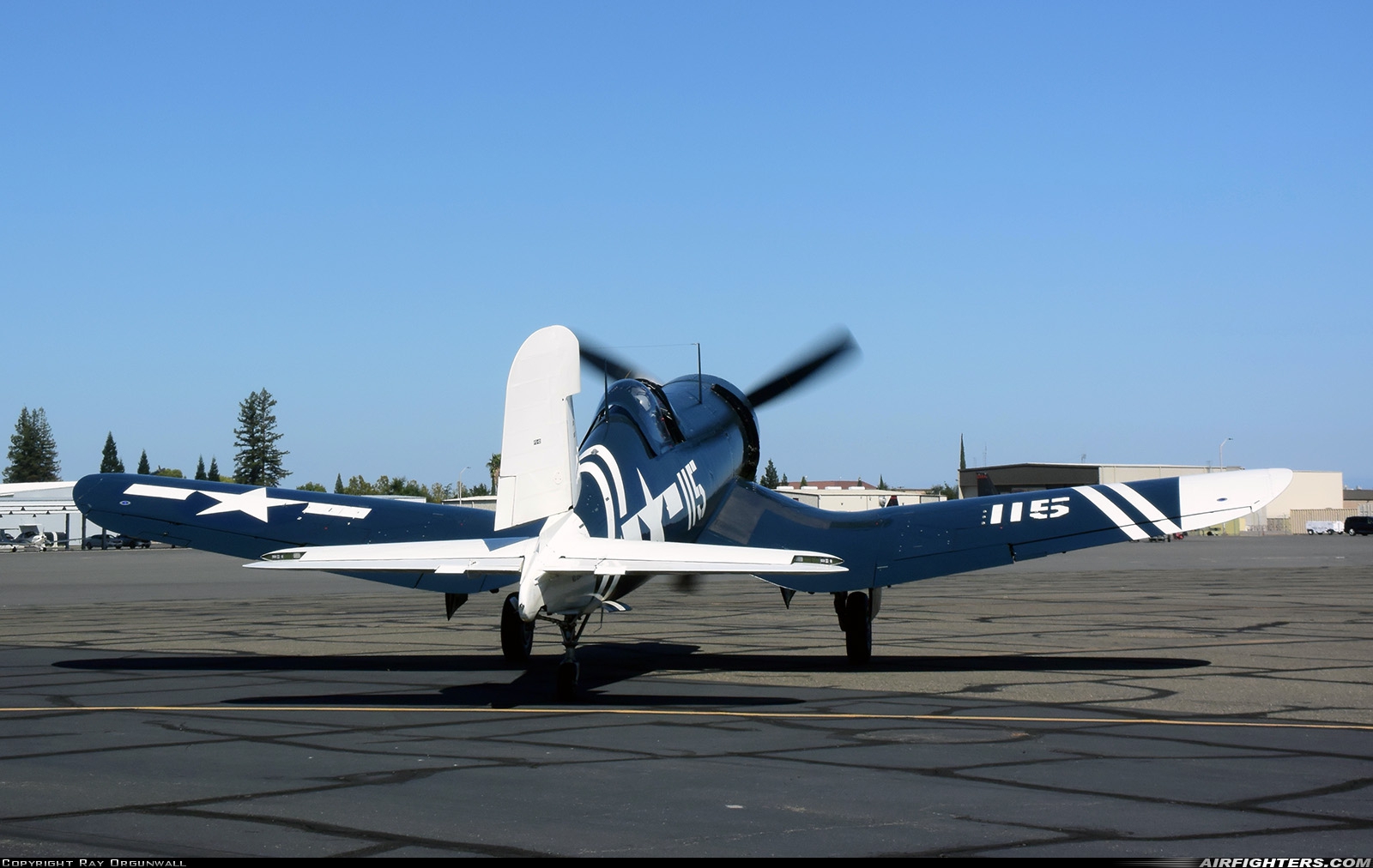 Private - Olympic Flight Museum Goodyear FG-1D Corsair NX72NW at Sacramento - Mather (AFB) (MHR), USA