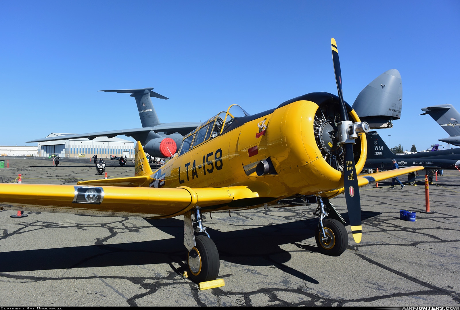 Private North American T-6G Texan N158JZ at Sacramento - Mather (AFB) (MHR), USA