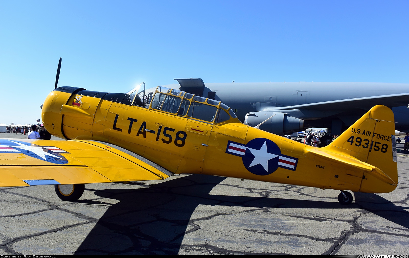 Private North American T-6G Texan N158JZ at Sacramento - Mather (AFB) (MHR), USA