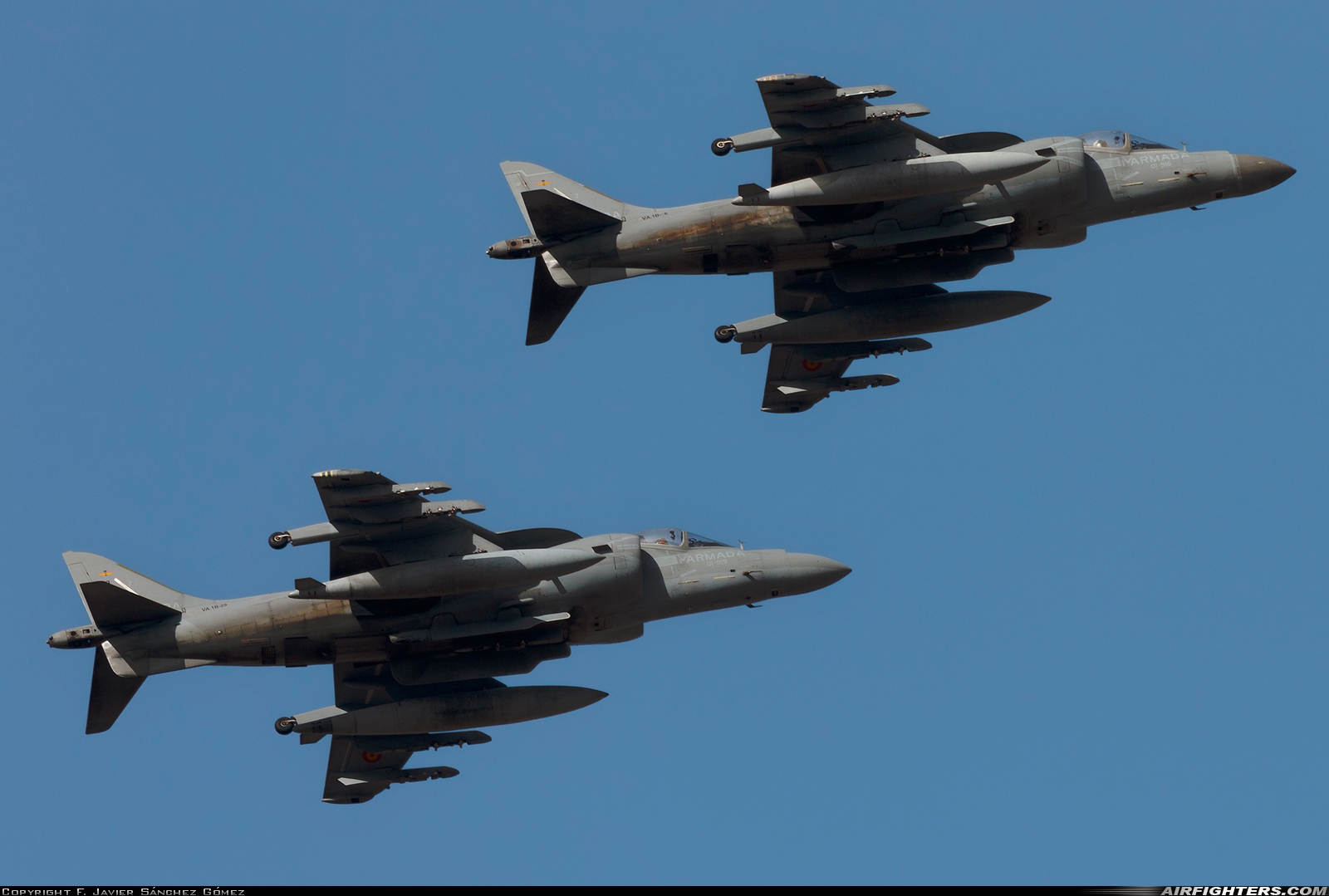 Spain - Navy McDonnell Douglas EAV-8B+ Harrier II VA.1B-26 at Off-Airport - Madrid, Spain
