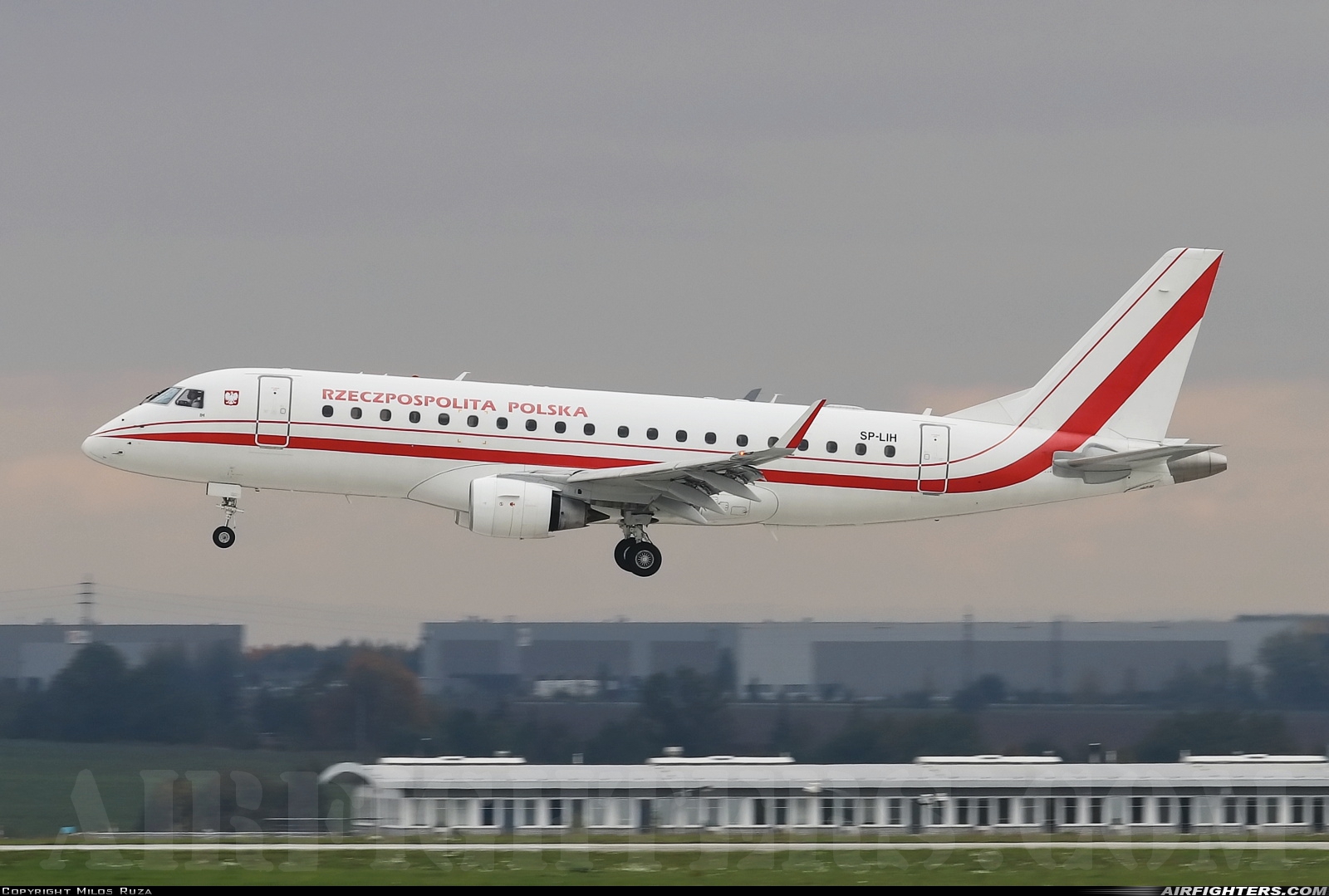 Poland - Government Embraer ERJ-170-200LR SP-LIH at Prague - Ruzyne (PRG / LKPR), Czech Republic