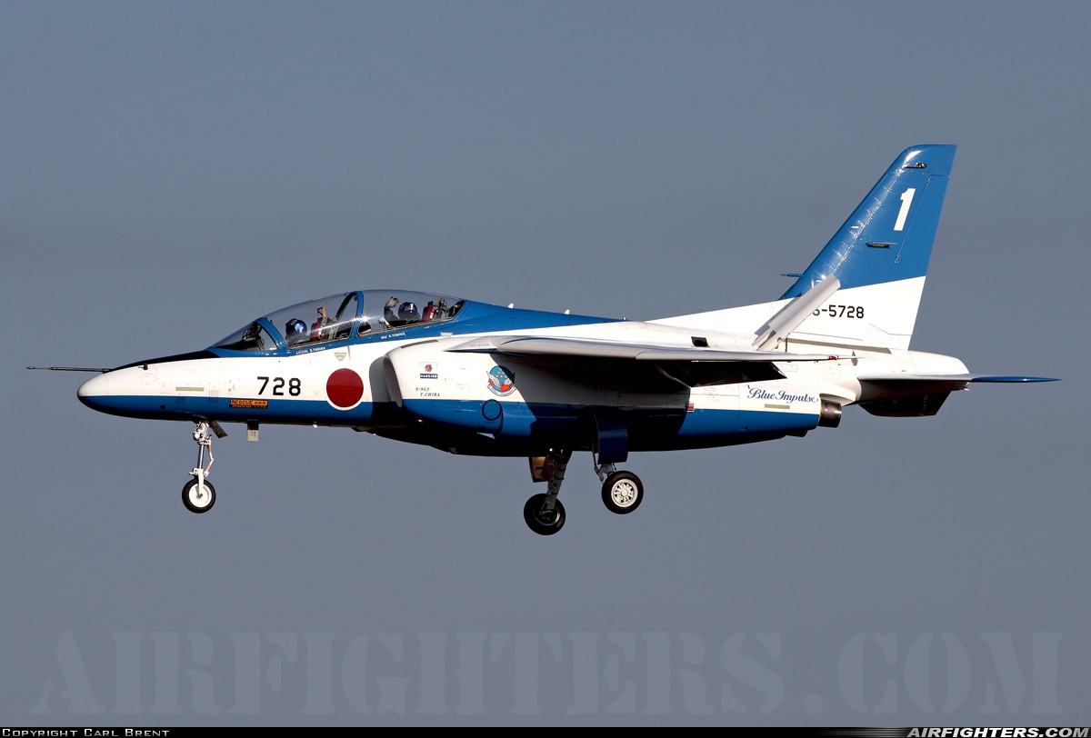 Japan - Air Force Kawasaki T-4 46-5728 at Iruma (RJTJ), Japan