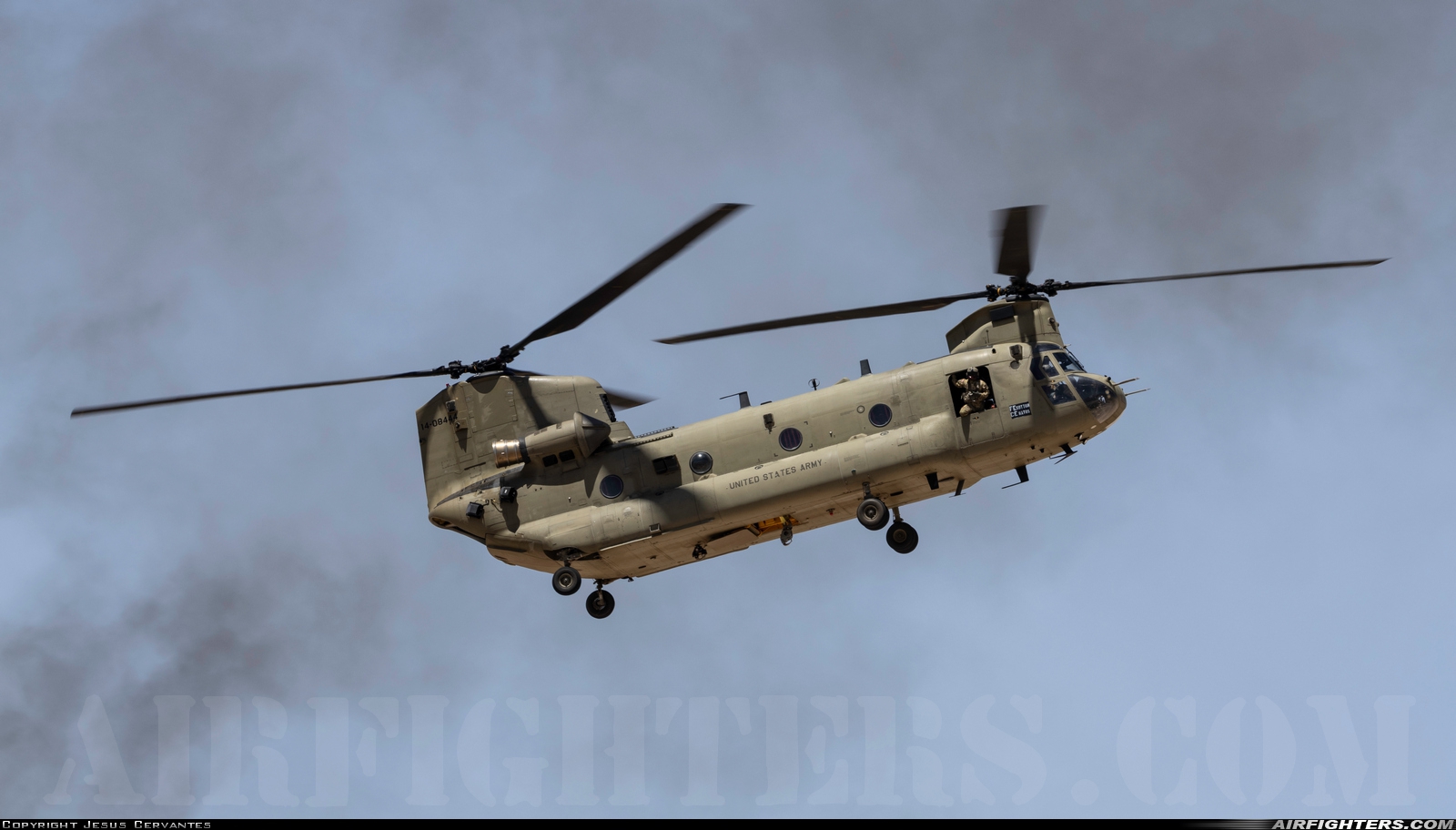 USA - Army Boeing Vertol CH-47F Chinook 14-08444 at Alamogordo - Holloman AFB (HMN / KHMN), USA